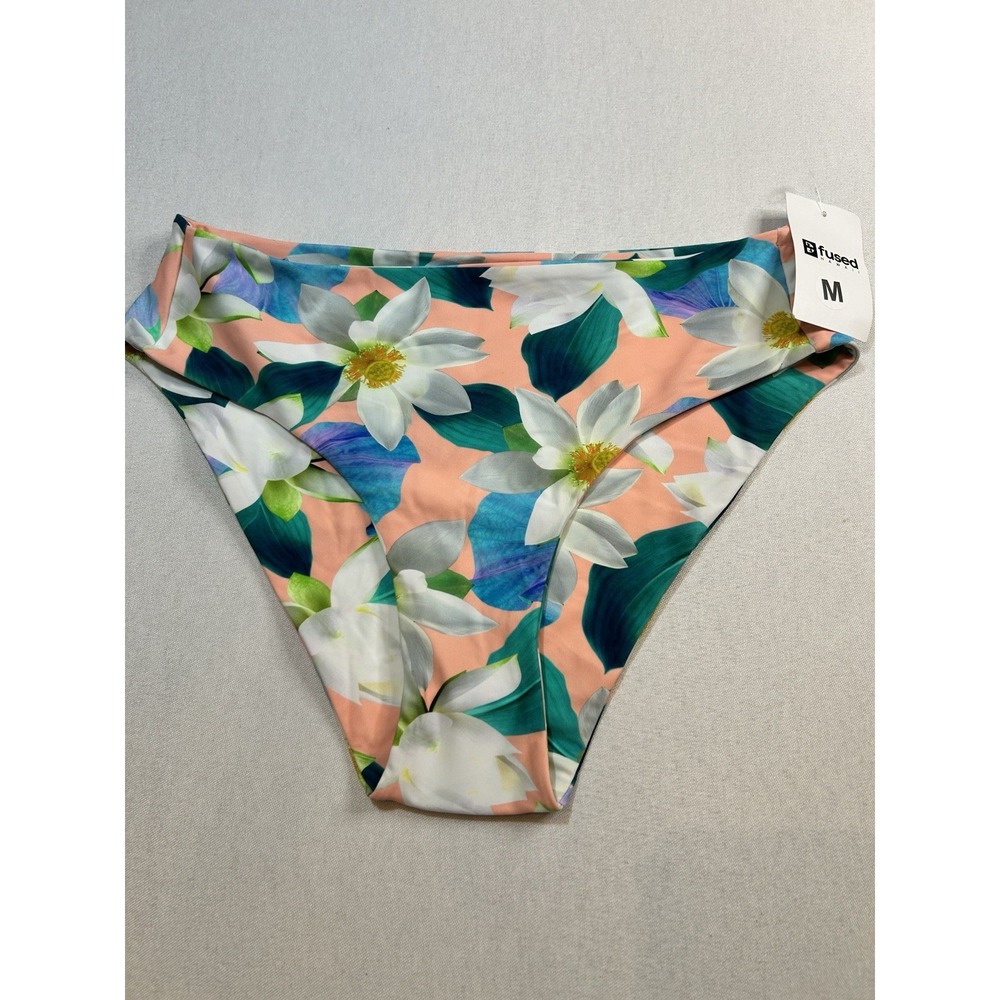 Fused Hawaii‎ Floral Bikini Medium Bottoms New With Tags